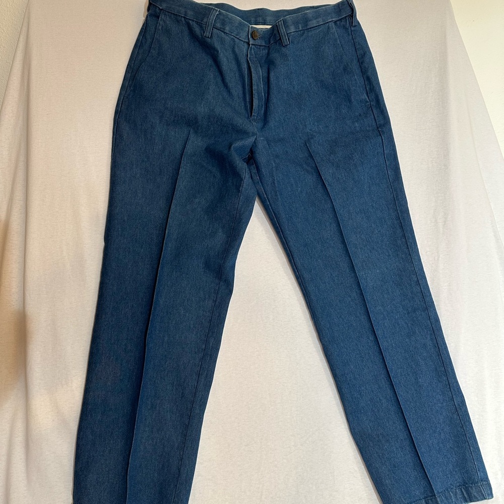 Haggar Men's Casual Classic Fit Denim Trouser Pant 36X30
